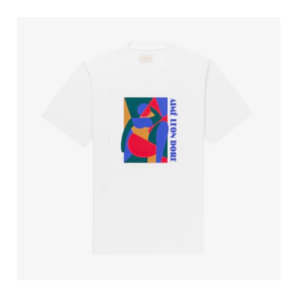 Aime Leon Dore Graphic Abstract Muse T-Shirt. Size S